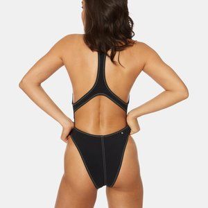 Dolce Vita  Trekker Racer Back High Leg Swimsuit